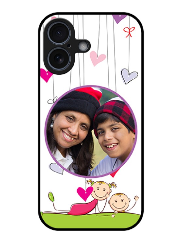 Custom Apple iPhone 17 Custom Glass Phone Case - Cute Kids Phone Case Design