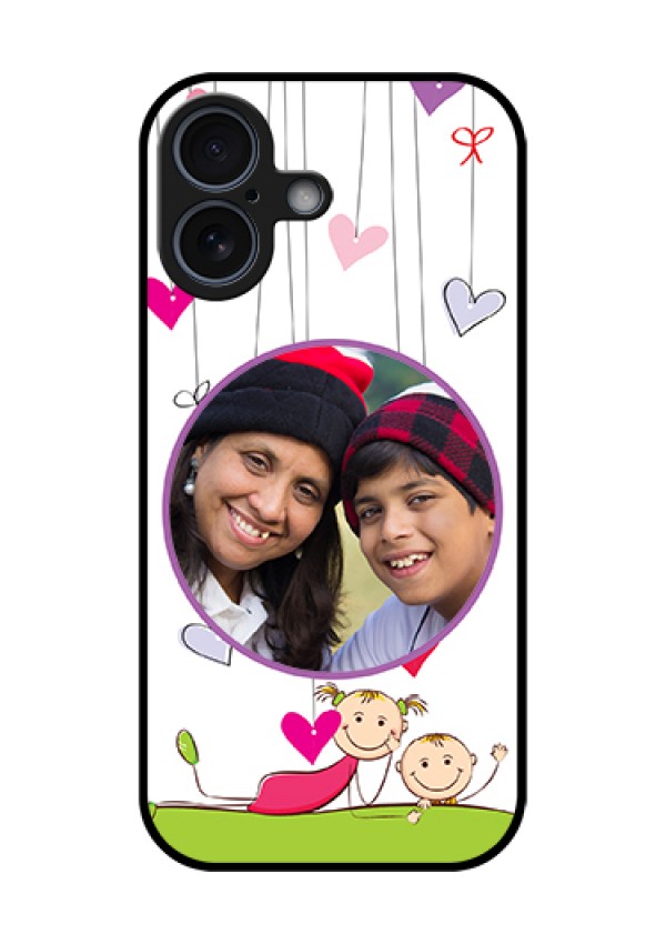Apple iPhone 17 Custom Glass Phone Case - Cute Kids Phone Case Design