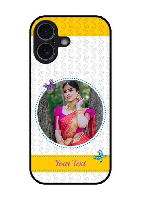Apple iPhone 17 Custom Glass Phone Case - Girls Premium Case Design