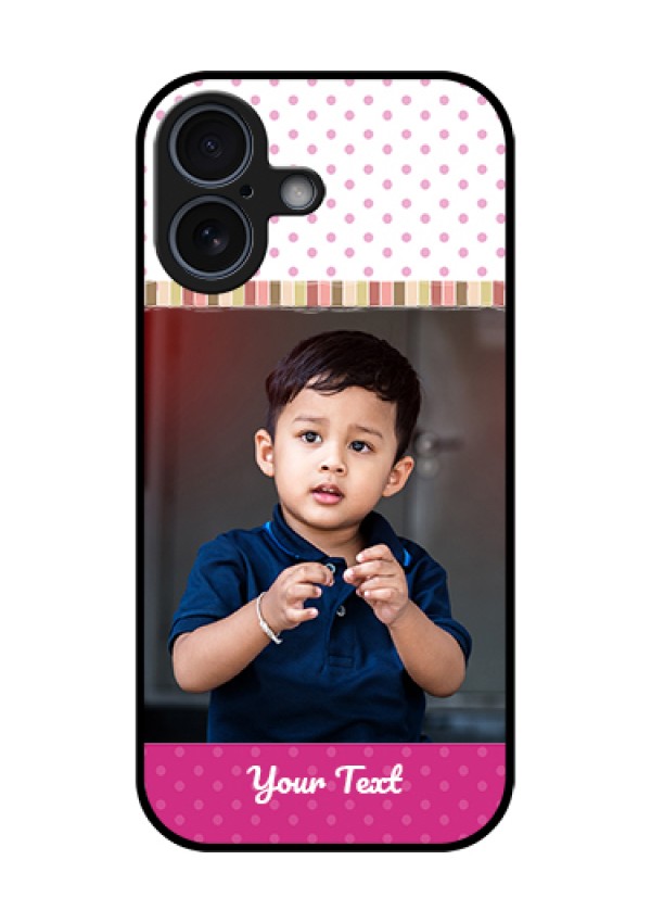 Apple iPhone 17 Custom Glass Phone Case - Cute Girls Cover Design