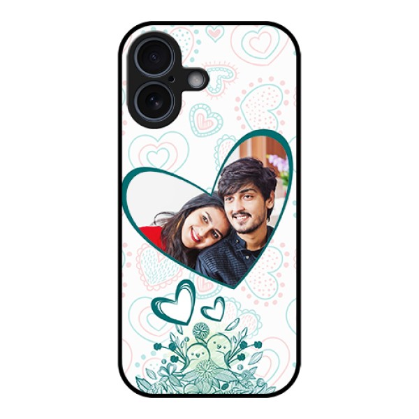 Apple iPhone 17 Custom Glass Phone Case - Premium Couple Design Apple iPhone 17 Custom Glass Phone Case - Premium Couple Design