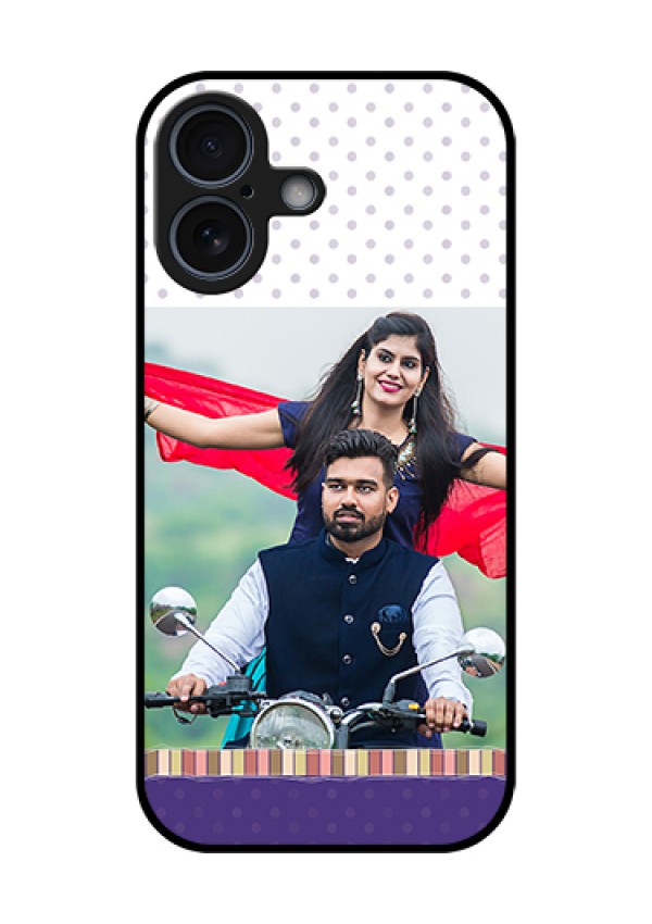 Apple iPhone 17 Custom Glass Phone Case - Cute Family Design
