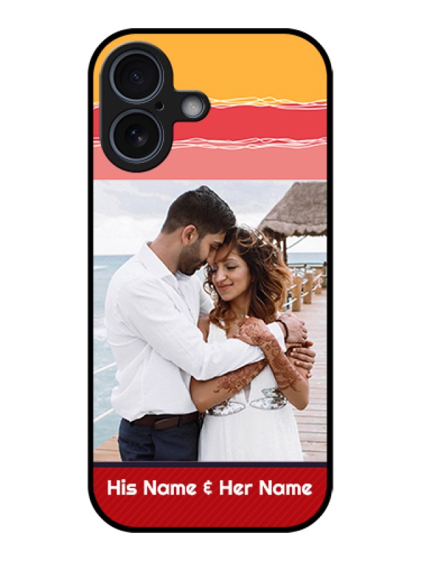 Custom Apple iPhone 17 Custom Glass Phone Case - Colorful Case Design