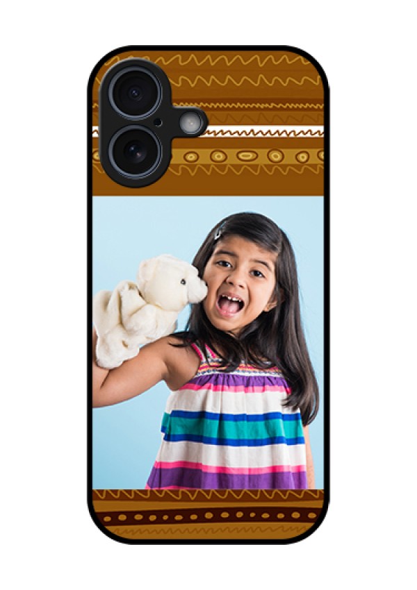 Apple iPhone 17 Custom Glass Phone Case - Friends Picture Upload Design
