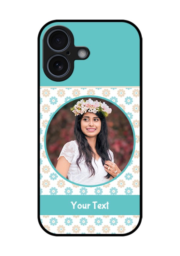 Apple iPhone 17 Custom Glass Phone Case - Beautiful Flowers Design