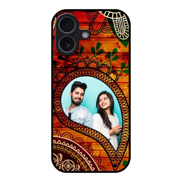 Apple iPhone 17 Custom Glass Phone Case - Abstract Colorful Design Apple iPhone 17 Custom Glass Phone Case - Abstract Colorful Design