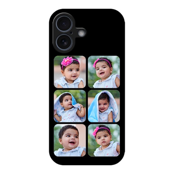 Apple iPhone 17 Custom Glass Phone Case - Multiple Pictures Design