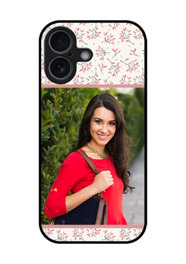 Apple iPhone 17 Custom Glass Phone Case - Stunning Floral Design