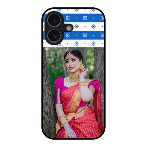 Apple iPhone 17 Custom Glass Phone Case - Snow Pattern Design Apple iPhone 17 Custom Glass Phone Case - Snow Pattern Design