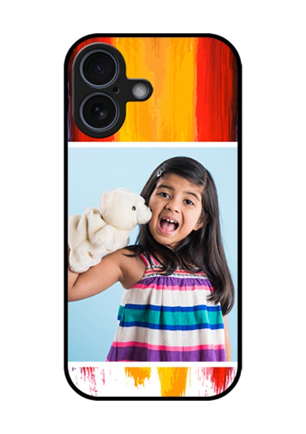 Apple iPhone 17 Custom Glass Phone Case - Multi Color Design