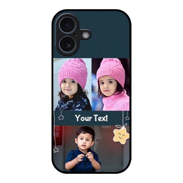 Apple iPhone 17 Custom Glass Phone Case - Hanging Stars Design Apple iPhone 17 Custom Glass Phone Case - Hanging Stars Design