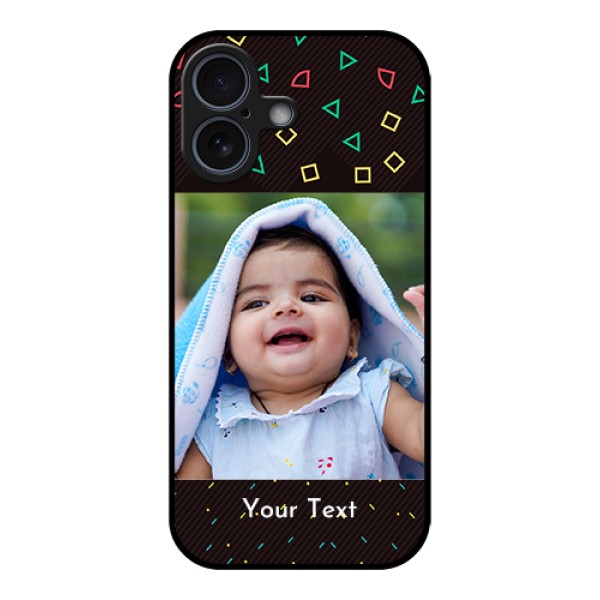 Apple iPhone 17 Custom Glass Phone Case - With Confetti Birthday Design