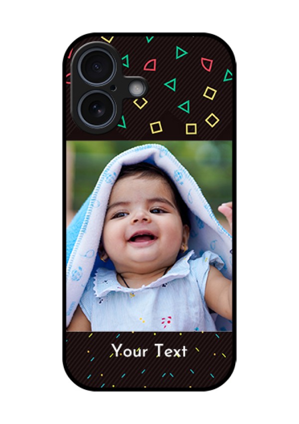 Apple iPhone 17 Custom Glass Phone Case - With Confetti Birthday Design