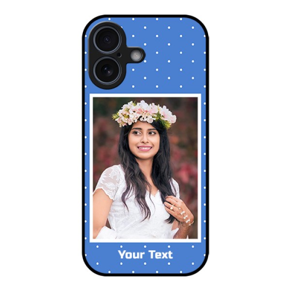 Apple iPhone 17 Custom Glass Phone Case - Polka Dots Design