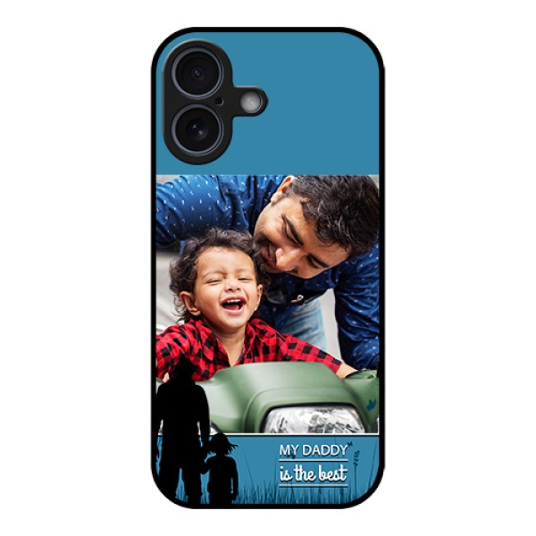 Apple iPhone 17 Custom Glass Phone Case - Best Dad Design