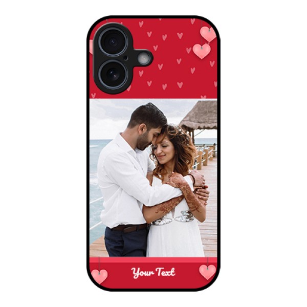 Apple iPhone 17 Custom Glass Phone Case - Valentines Day Design