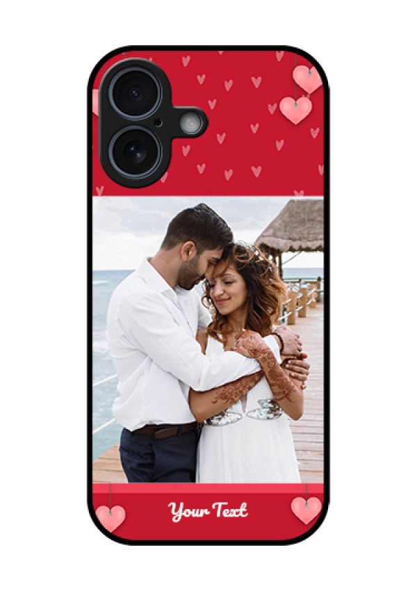 Apple iPhone 17 Custom Glass Phone Case - Valentines Day Design