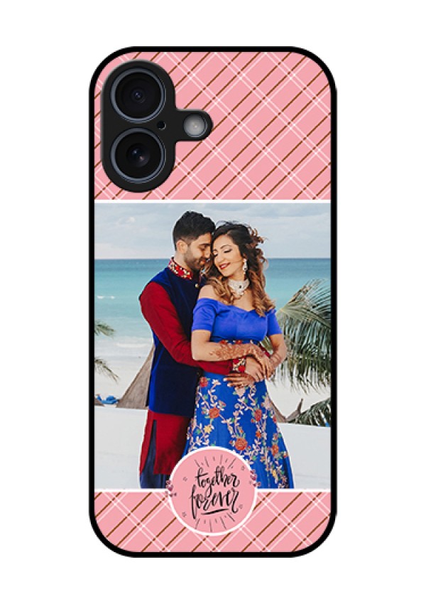 Apple iPhone 17 Custom Glass Phone Case - Together Forever Design