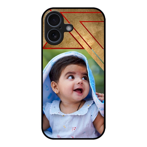 Apple iPhone 17 Custom Glass Phone Case - Gradient Abstract Texture Design