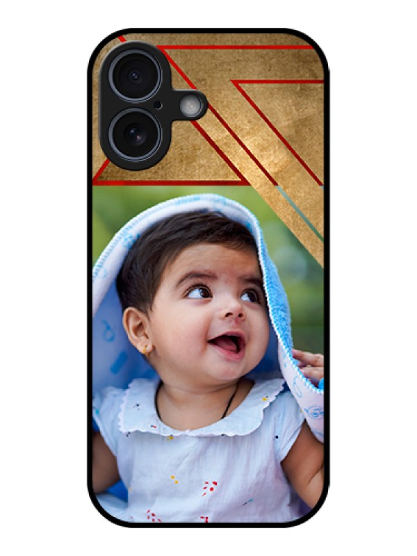 Custom Apple iPhone 17 Custom Glass Phone Case - Gradient Abstract Texture Design