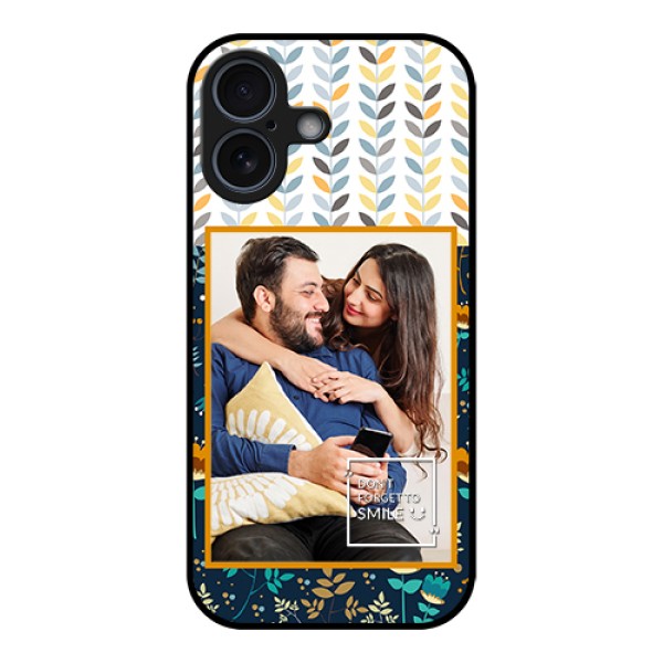 Apple iPhone 17 Custom Glass Phone Case - Pattern Design Apple iPhone 17 Custom Glass Phone Case - Pattern Design