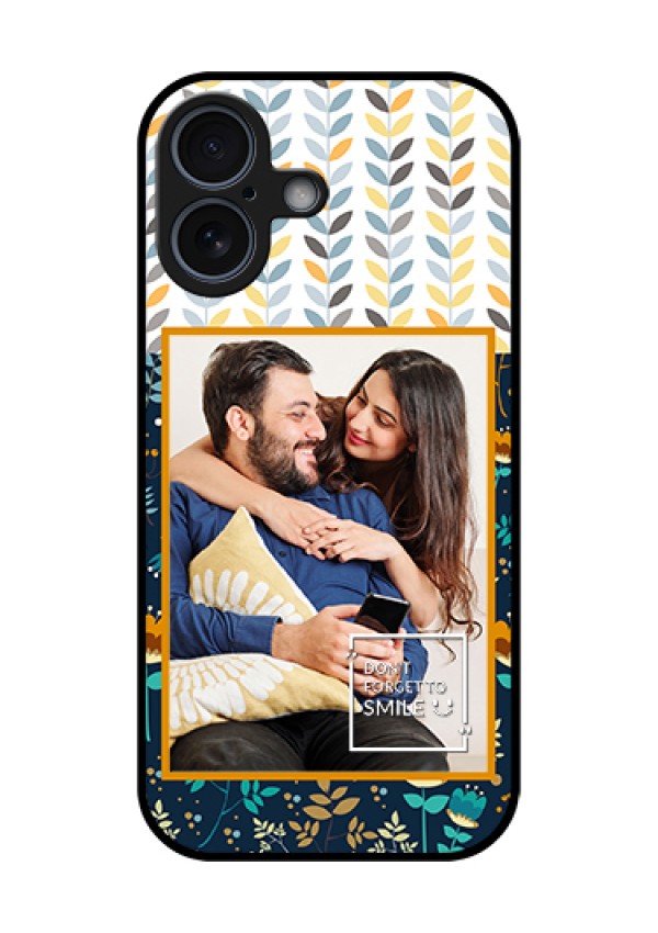 Apple iPhone 17 Custom Glass Phone Case - Pattern Design