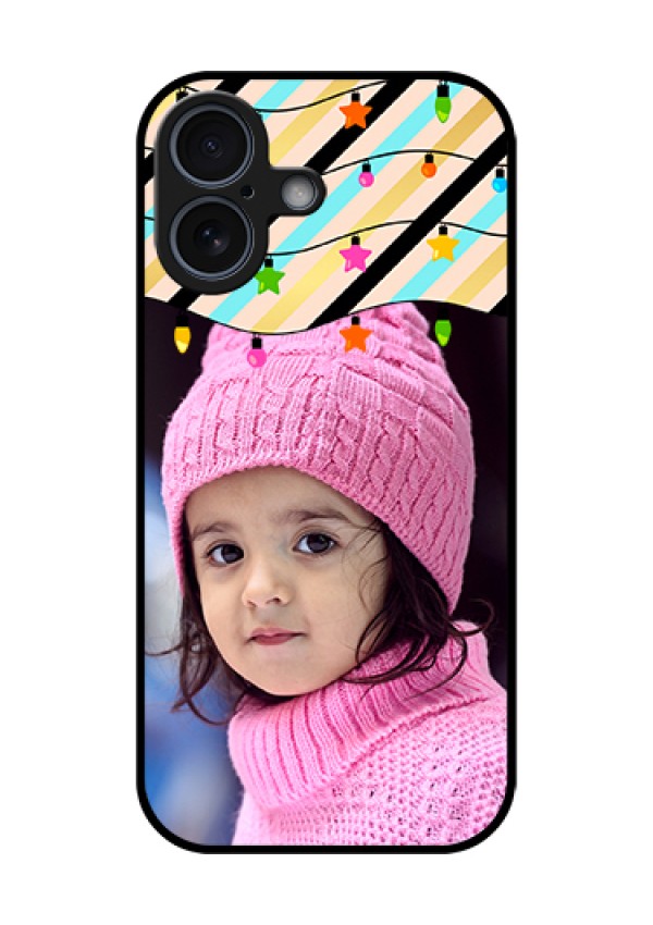 Apple iPhone 17 Custom Glass Phone Case - Lights Hanging Design