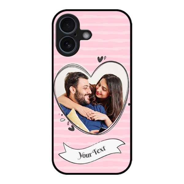 Apple iPhone 17 Custom Glass Phone Case - Vintage Heart Design Apple iPhone 17 Custom Glass Phone Case - Vintage Heart Design