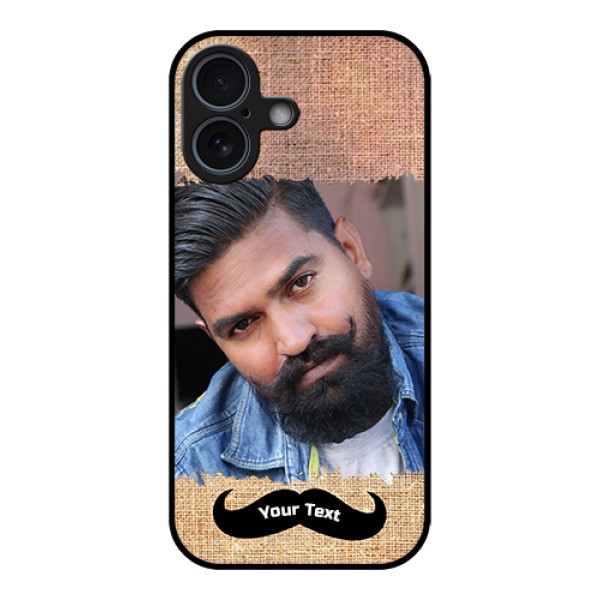Apple iPhone 17 Custom Glass Phone Case - With Texture Design