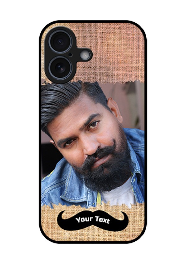 Apple iPhone 17 Custom Glass Phone Case - With Texture Design
