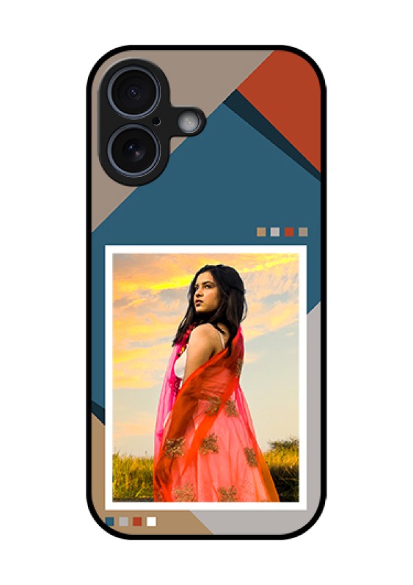 Apple iPhone 17 Custom Glass Phone Case - Retro Color Pallet Design