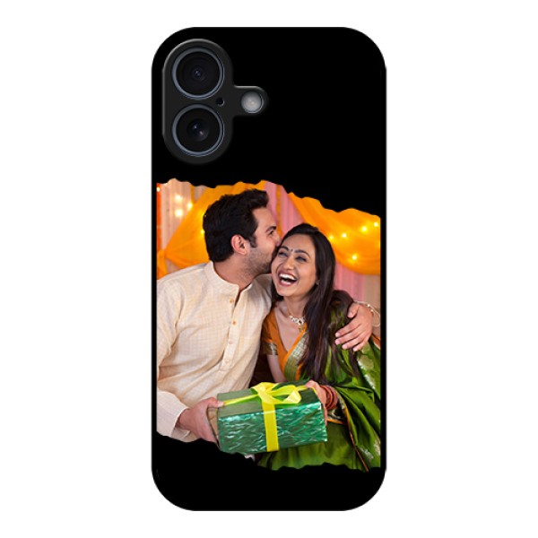 Apple iPhone 17 Custom Glass Phone Case - Tear - Off Design Apple iPhone 17 Custom Glass Phone Case - Tear - Off Design