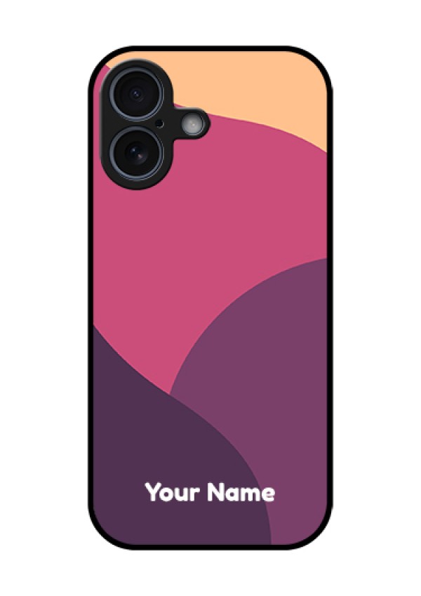 Apple iPhone 17 Custom Glass Phone Case - Mixed Multi - Colour Abstract Art Design