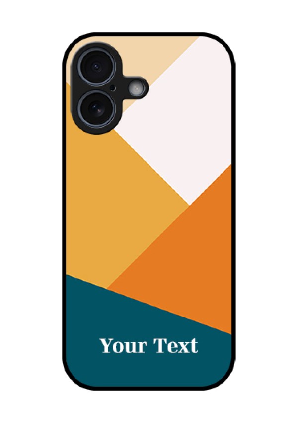 Apple iPhone 17 Custom Glass Phone Case - Stacked Multi - Colour Design