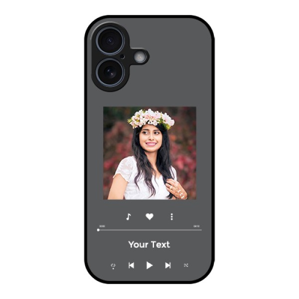 Apple iPhone 17 Custom Glass Phone Case - Play The Music Design