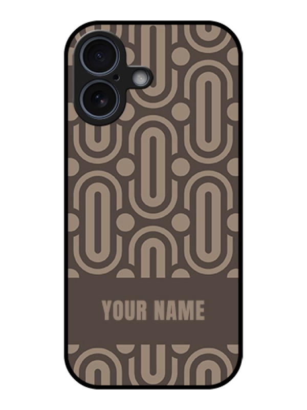 Custom Apple iPhone 17 Custom Glass Phone Case - Captivating Zero Pattern Design