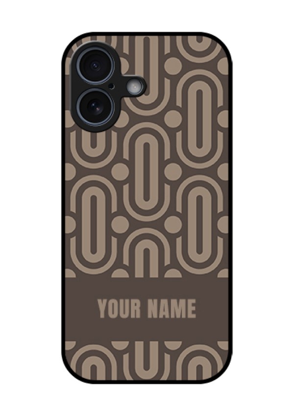 Apple iPhone 17 Custom Glass Phone Case - Captivating Zero Pattern Design