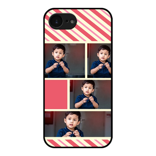 Apple iPhone 17e Custom Glass Phone Case - Picture Upload Mobile Case Design Apple iPhone 17e Custom Glass Phone Case - Picture Upload Mobile Case Design