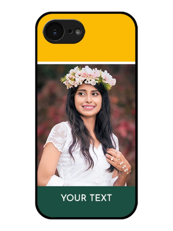 Custom Apple iPhone 17e Custom Glass Phone Case - Love You Design