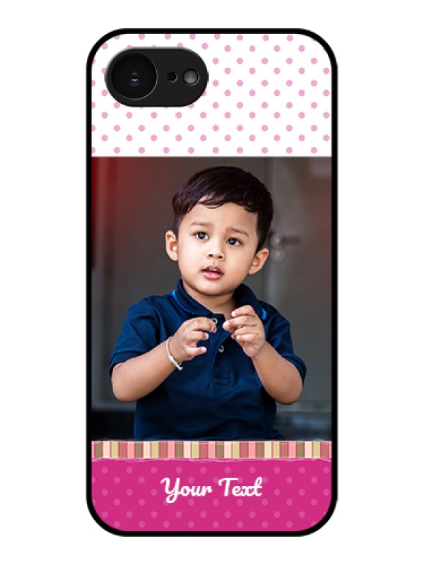 Custom Apple iPhone 17e Custom Glass Phone Case - Cute Girls Cover Design