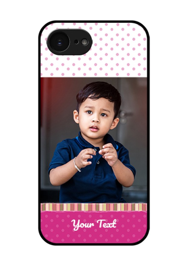 Apple iPhone 17e Custom Glass Phone Case - Cute Girls Cover Design