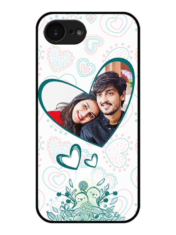 Custom Apple iPhone 17e Custom Glass Phone Case - Premium Couple Design