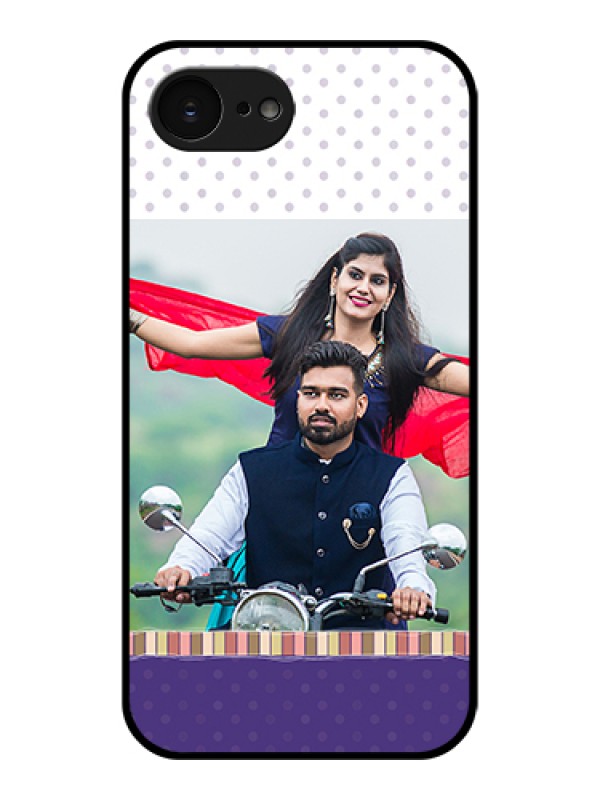 Custom Apple iPhone 17e Custom Glass Phone Case - Cute Family Design