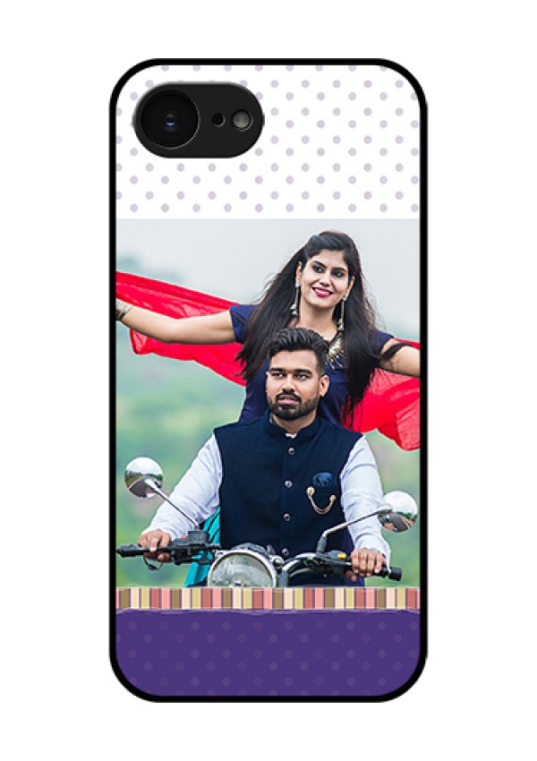 Apple iPhone 17e Custom Glass Phone Case - Cute Family Design