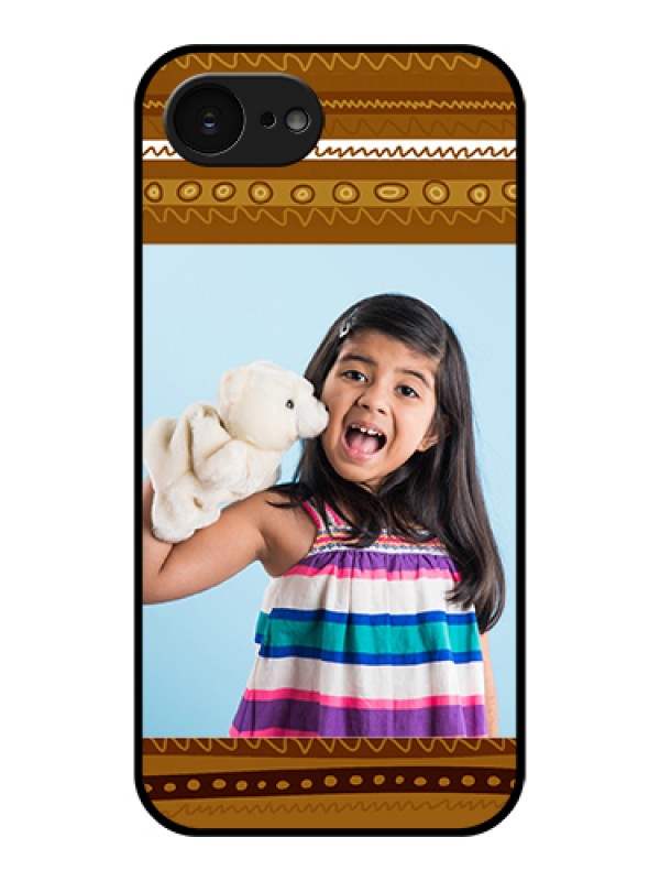 Custom Apple iPhone 17e Custom Glass Phone Case - Friends Picture Upload Design