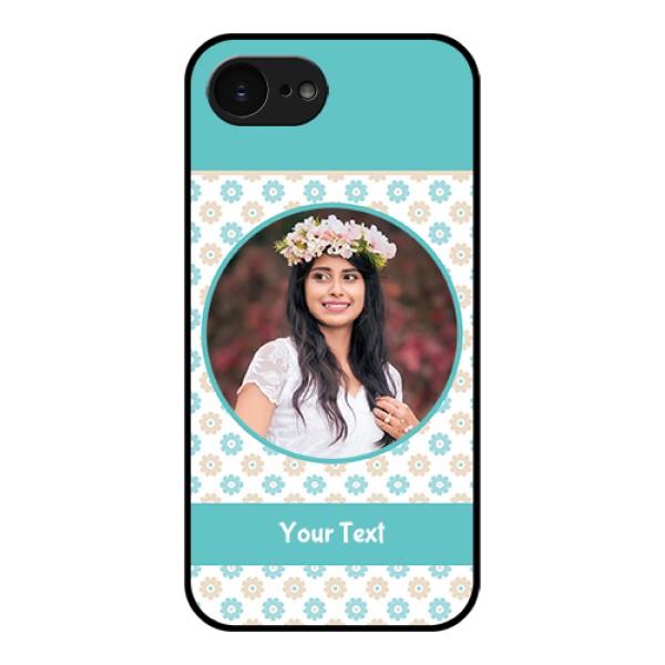 Apple iPhone 17e Custom Glass Phone Case - Beautiful Flowers Design