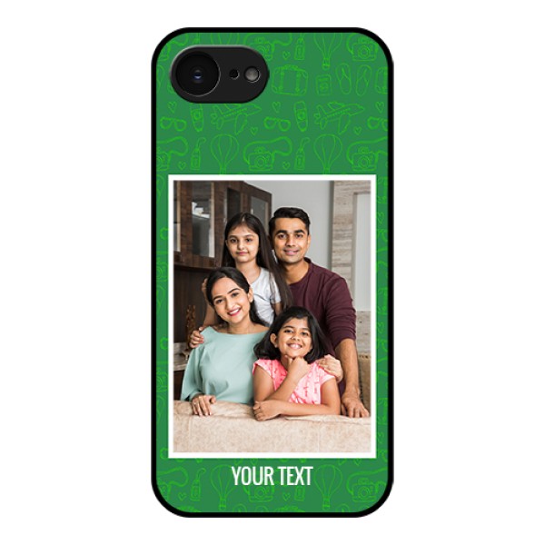 Apple iPhone 17e Custom Glass Phone Case - Picture Upload Design