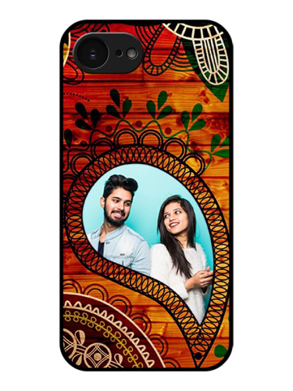 Custom Apple iPhone 17e Custom Glass Phone Case - Abstract Colorful Design