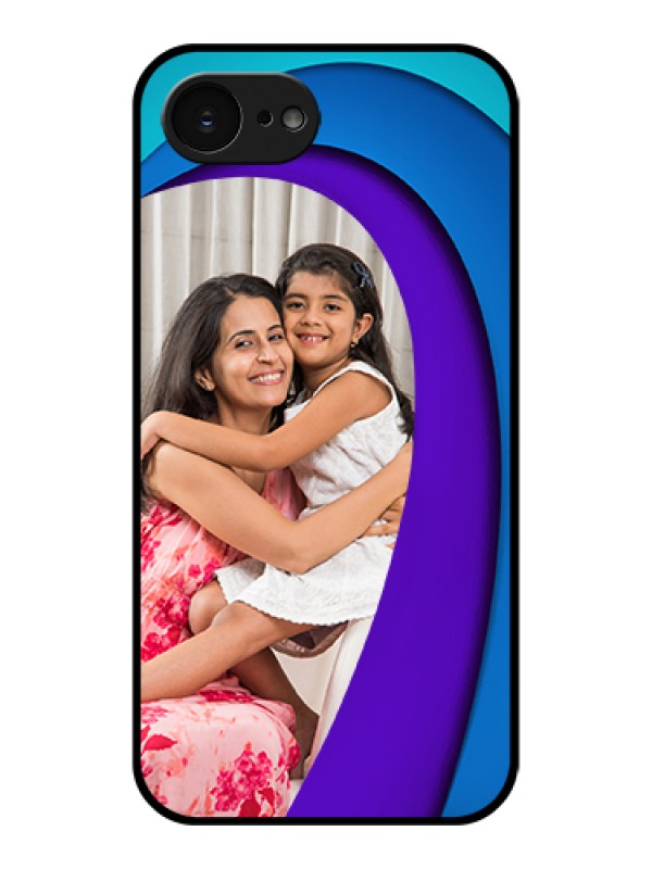 Custom Apple iPhone 17e Custom Glass Phone Case - Simple Pattern Design