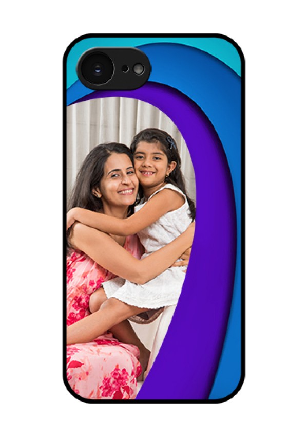 Apple iPhone 17e Custom Glass Phone Case - Simple Pattern Design